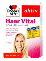 Doppelherz Haar Vital + Zink + Hirseextrakt, 30 er
