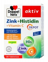 Doppelherz Zink + Histidin, 30 er