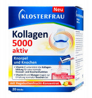 Klosterfrau Kollagen 5000 aktiv mit Hagebuttenfruchtkonzent., 20 er