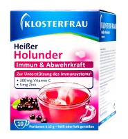 Klosterfrau Heißer Holunder Beutel, 10 er