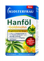 Klosterfrau Hanföl+Goldmohn Weichkapseln, 30 er