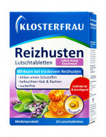 Klosterfrau Reizhusten Lutschtabletten Salbei-Honig, 24 er