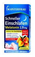 Klosterfrau Schneller Einschlafen Melatonin 1,9 mg, 30 er
