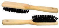Haarbürste Draht Holz schmal, 1784