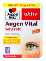 Doppelherz Augen Vital Kapseln Sehkraft, 30 er
