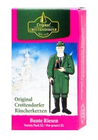 Crottendorfer Räucherkerzen Bunte Riesen, 5 er