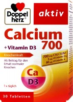 Doppelherz Calcium 700 + D3, 30 er