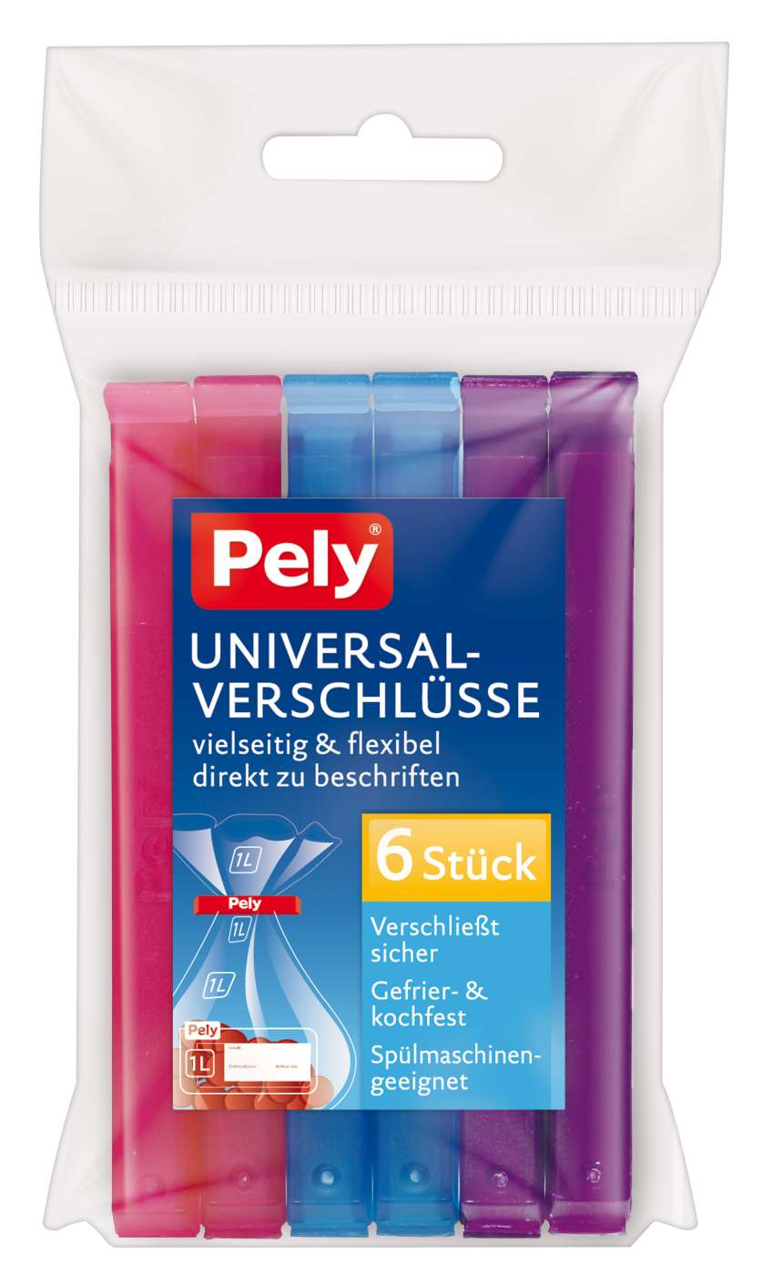 Pely Universal Verschlüsse, 6 er