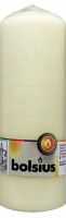 Bolsius Stumpenkerze Champagner, 200 x 68 mm