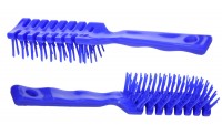 Haarbürste Plastik Halbrund Farbig Sortiert, 21 cm