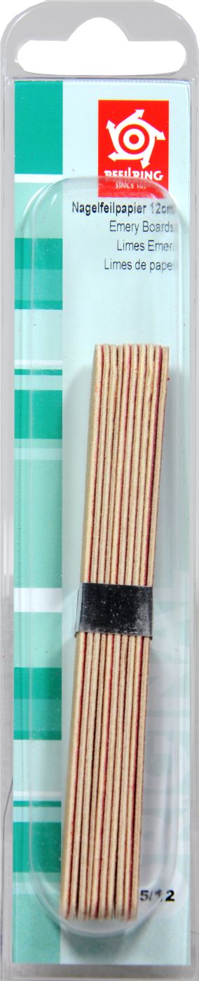 Pfeilring Nagelfeilpapier, 12 cm