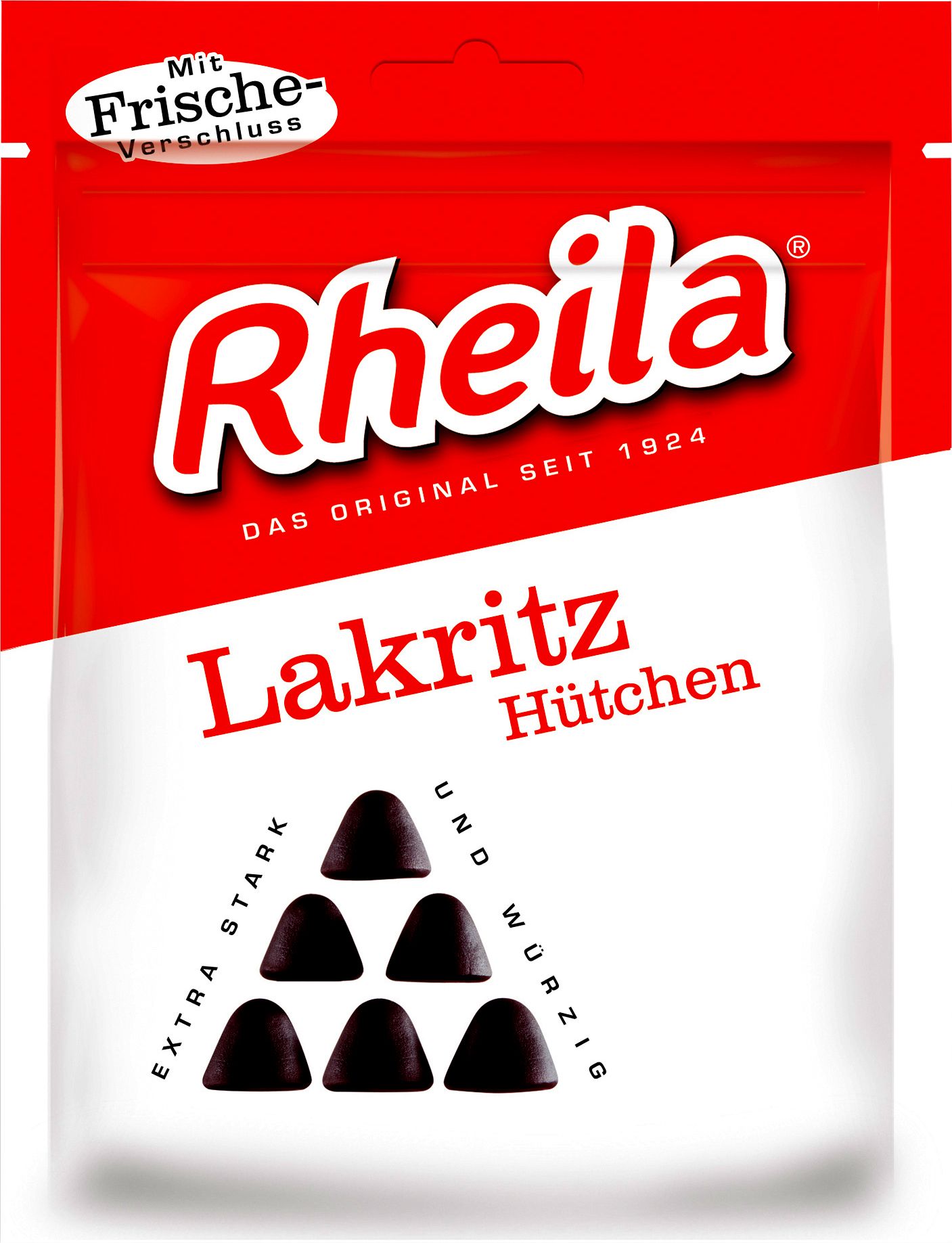 Rheila Lakritz Hütchen, 90 g