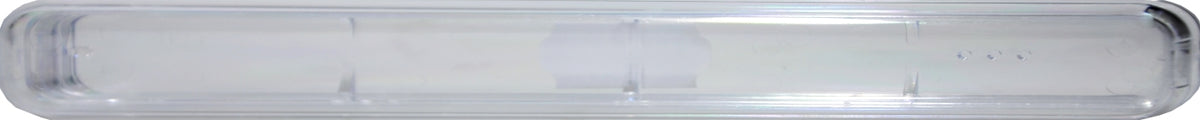 Zahnbürstenköcher Transparent, Grau