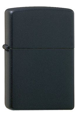 Zippo Feuerzeug Chrome Black Matte