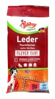 Poliboy Feuchttücher Leder, 20 Stück
