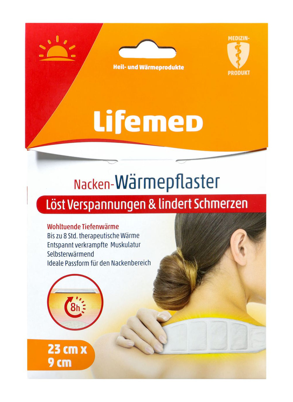 Lifemed Nacken-Wärmepflaster 23 cm x 9 cm, 1 er
