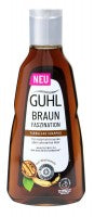 Guhl Shampoo Braun Farbglanz Kukuinuss Öl, 250 ml