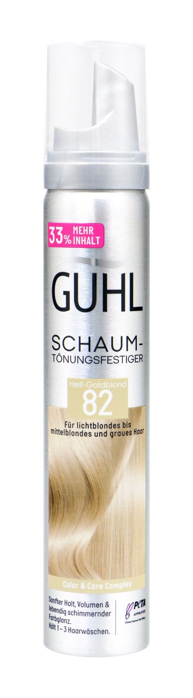 Guhl Schaum-Tönungsfestiger 82 Hell-Goldblond, 100 ml