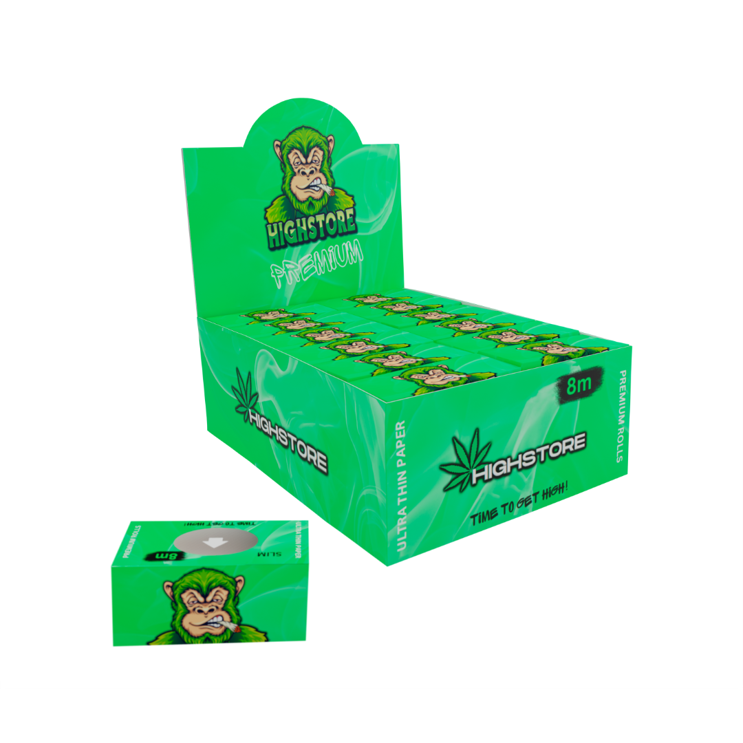 HIGHSTORE - Premium Rolls White - 8 Meter
