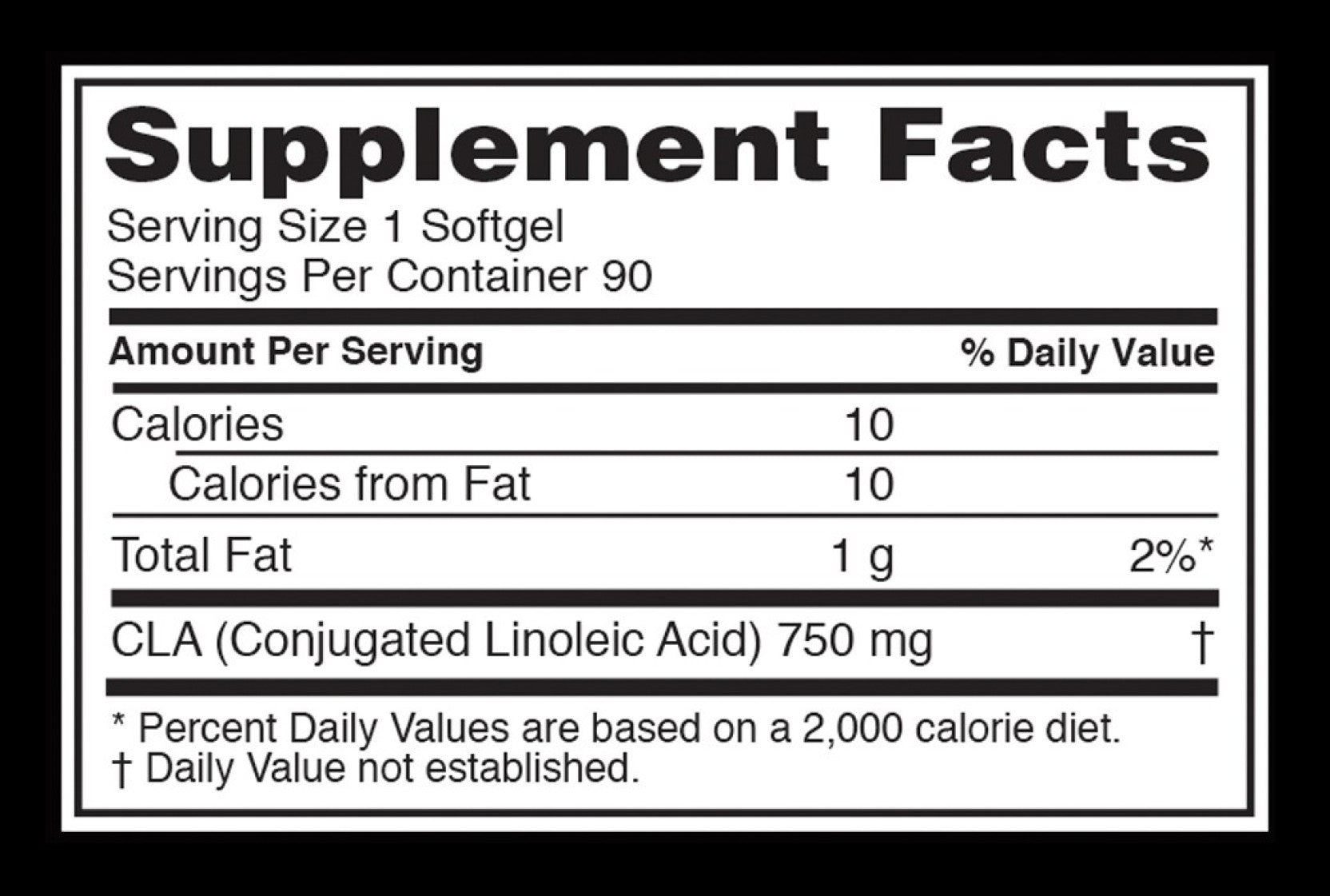 Optimum Nutrition CLA - 90 softgels