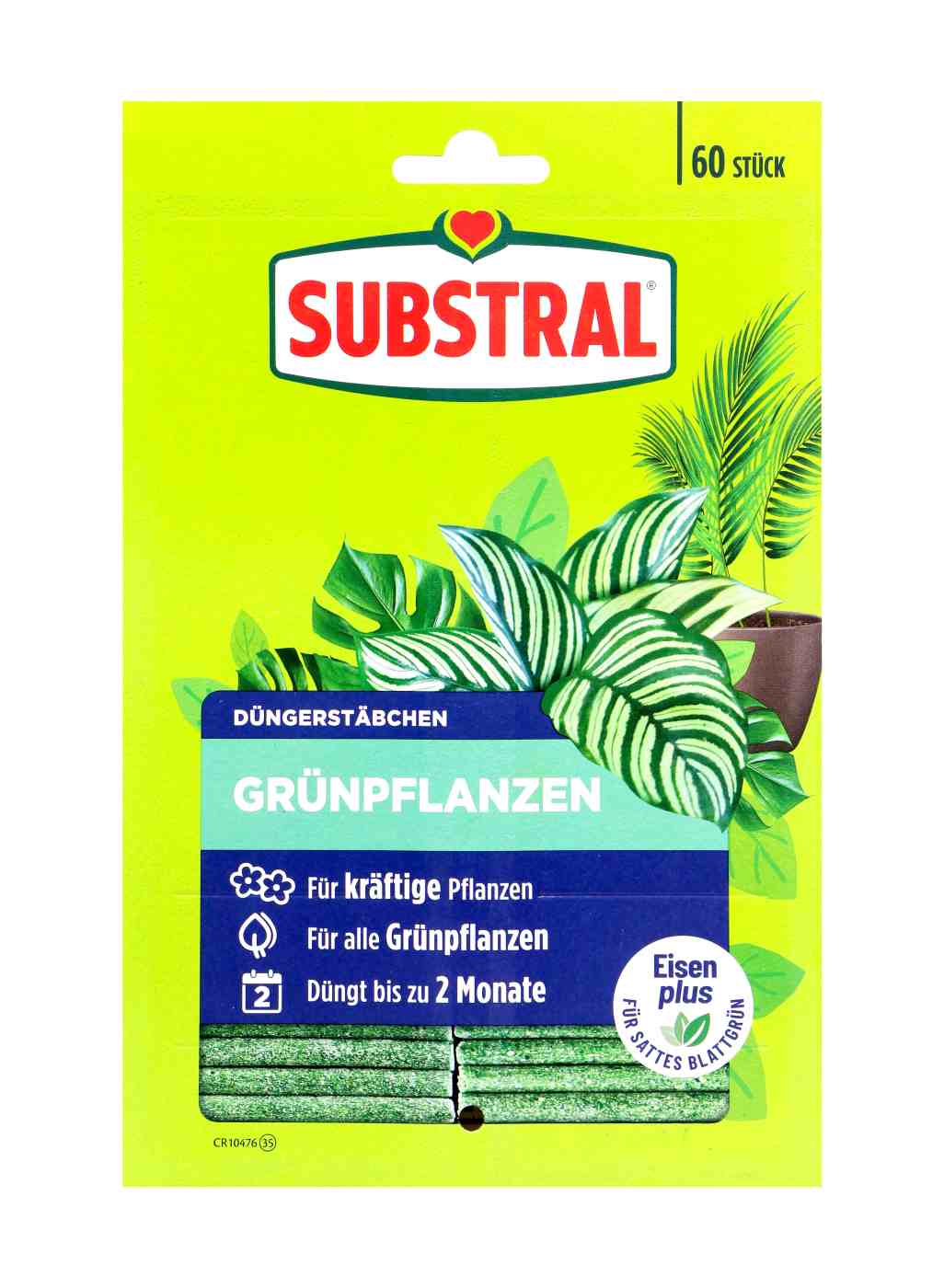 Substral Düngerstäbchen Grünpflanzen, 60 Stk.