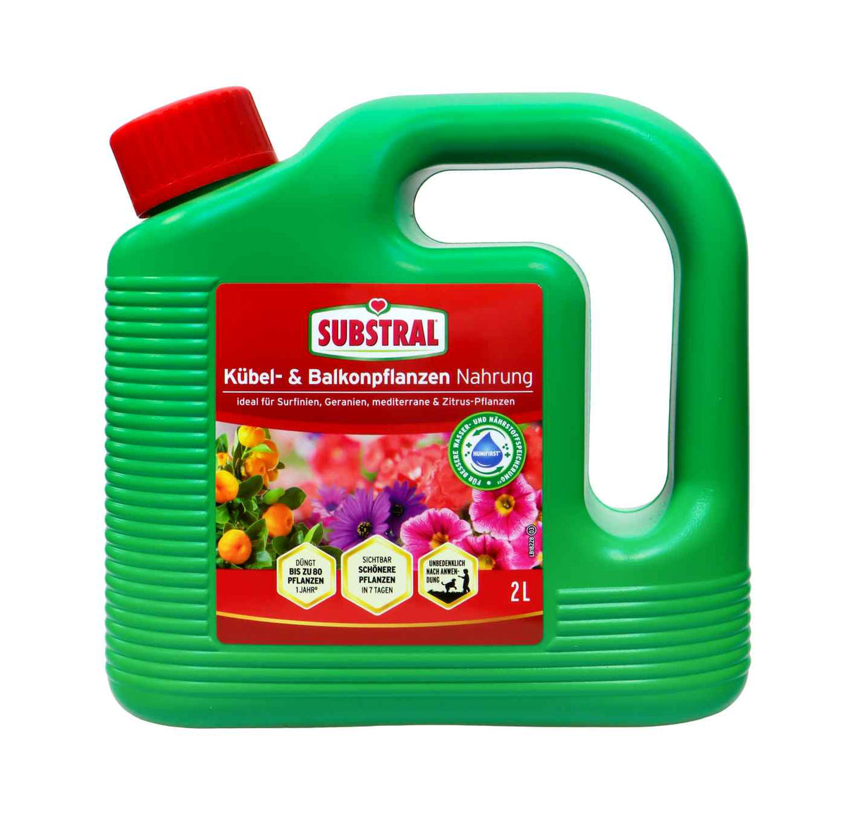 Substral Kübel- & Balkonpflanzen Nahrung, 2 l