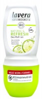 Lavera Deo Roll-On Natural&Refresh Bio-Limett&Nat.Mineralien, 50 ml