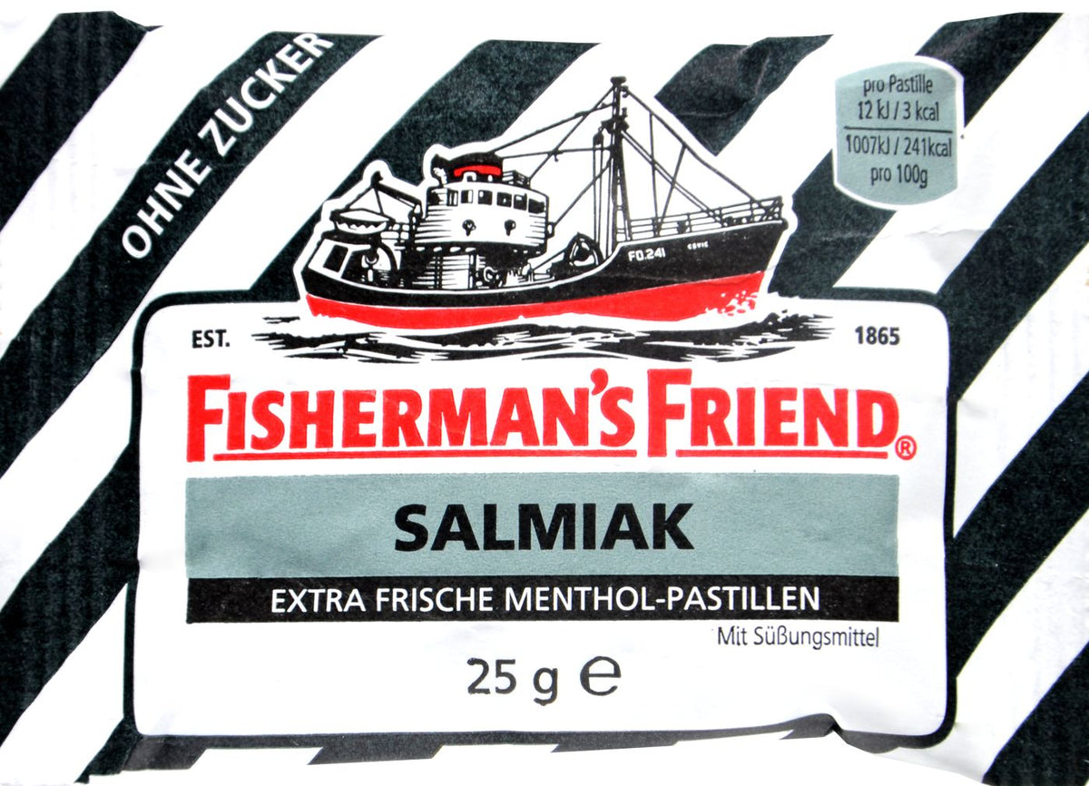 Fisherman's Friend Salmiak Zuckerfrei, 25 g