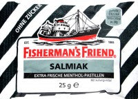 Fisherman's Friend Salmiak Zuckerfrei, 25 g