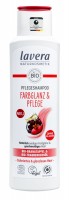 Lavera Pflege Shampoo Farbglanz Bio-Granatapfel&Bio-Traubkörn Öl, 250 ml