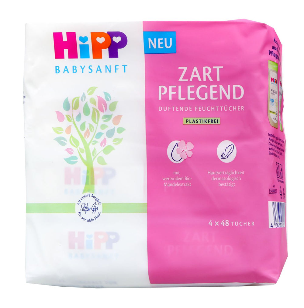 Hipp 90000 Babysanft Feuchttücher, 5 x 48 er