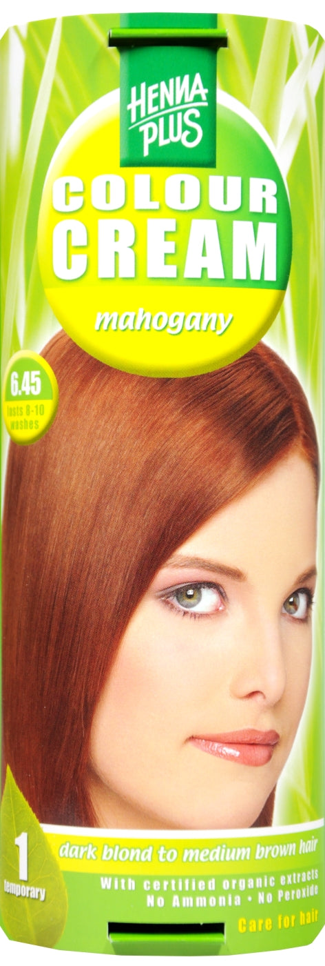 Hennaplus Colour Cream Mahagonie, 6.45