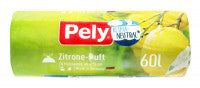 Pely Zugband-Beutel Zitronen-Duft 60 Liter, 10 er