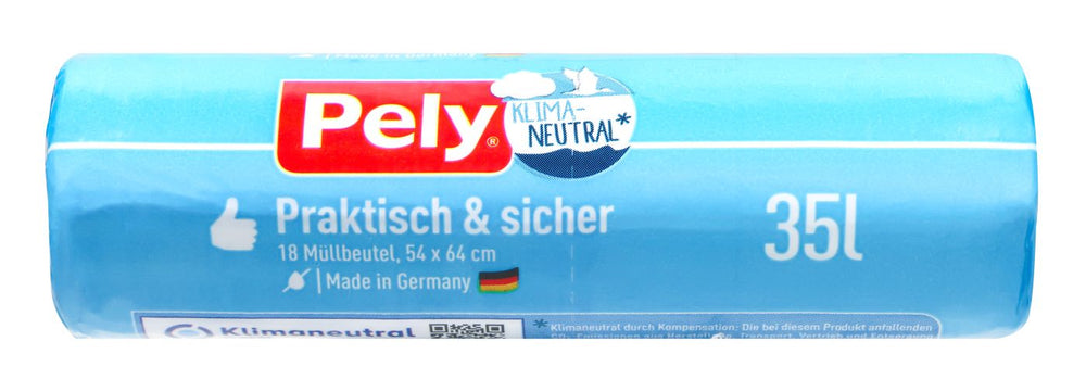 Pely Müllbeutel 35 Liter, 18 er