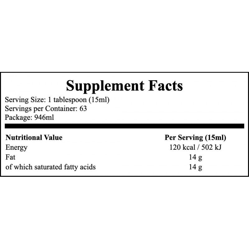Core MCT Oil - 946ml.