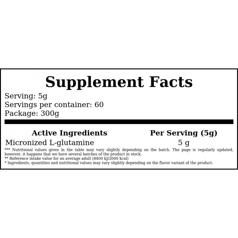 Core Glutamine - 300g