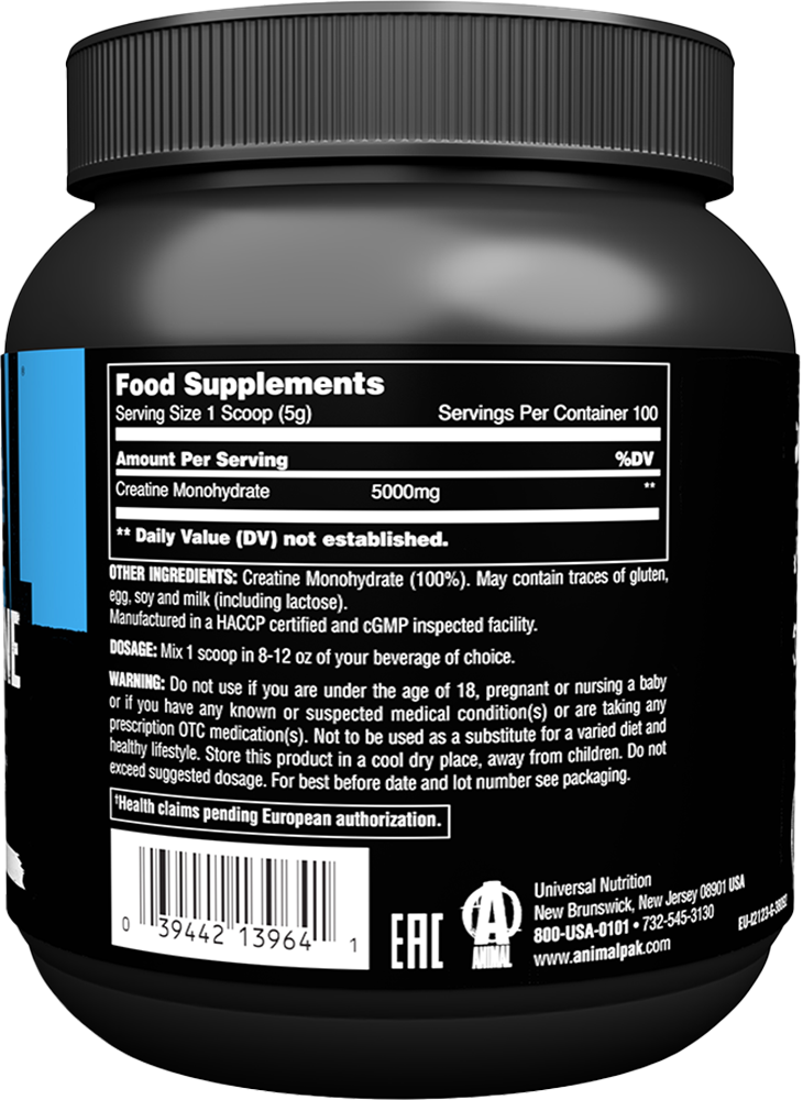 Animal Creatine Powder - 500 g
