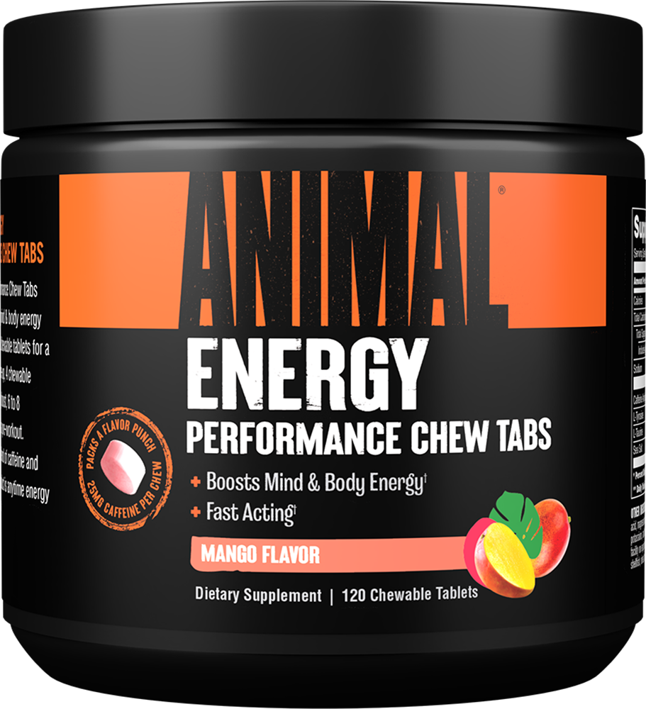 Animal Energy Chews - 60 tabs