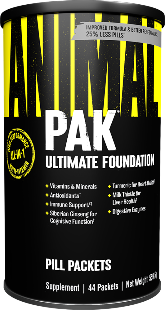 Animal Pak - 44 packs