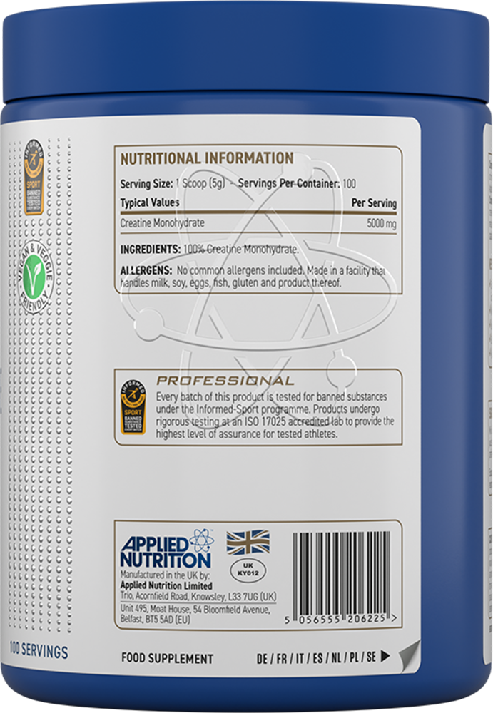 Applied Nutrition Creatine Monohydrate - 500 g
