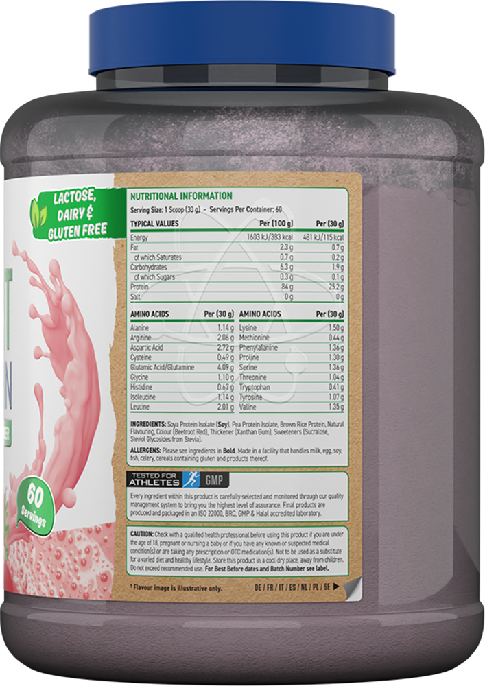 Applied Nutrition Critical Plant Protein - 1800 g
