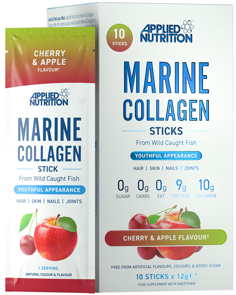 Applied Nutrition Marine Collagen Sticks - 10 x 12 g
