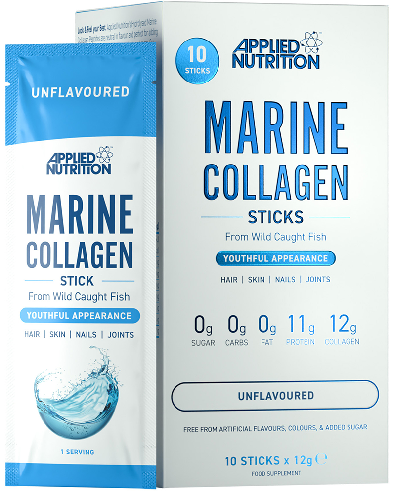 Applied Nutrition Marine Collagen Sticks - 10 x 12 g