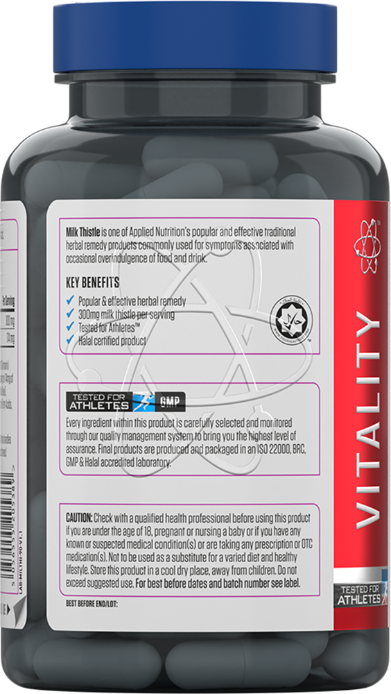 Applied Nutrition Milk Thistle - 90 caps