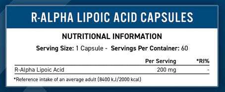 Applied Nutrition R-ALA - 60 caps