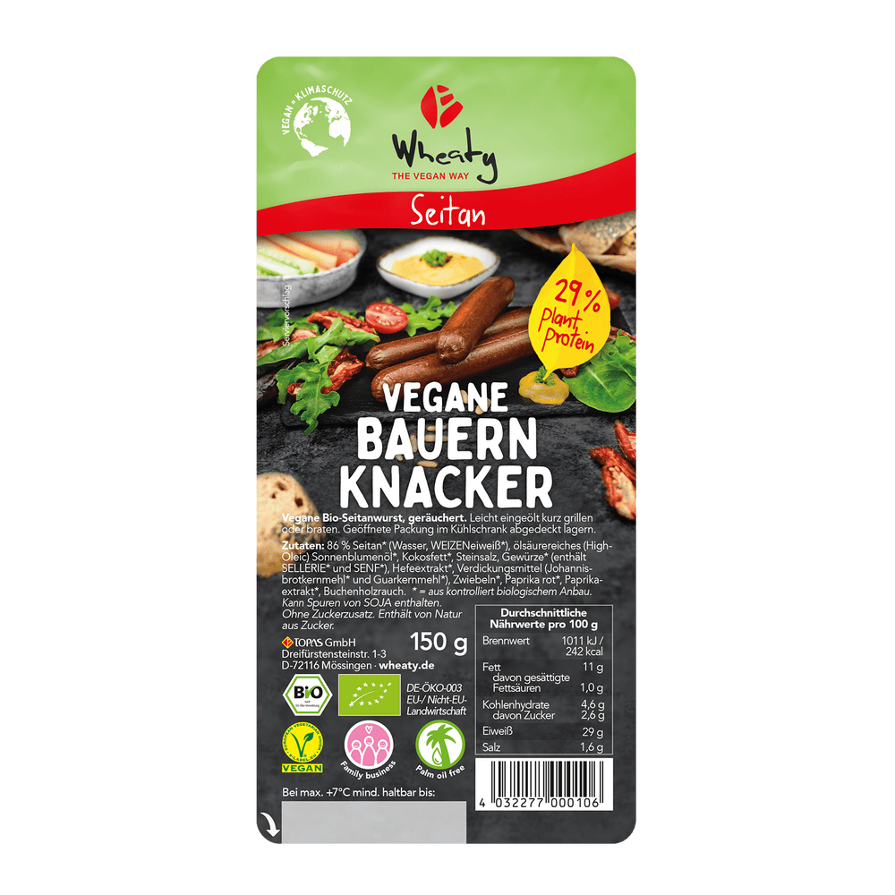 Vegane Bauern-Knacker