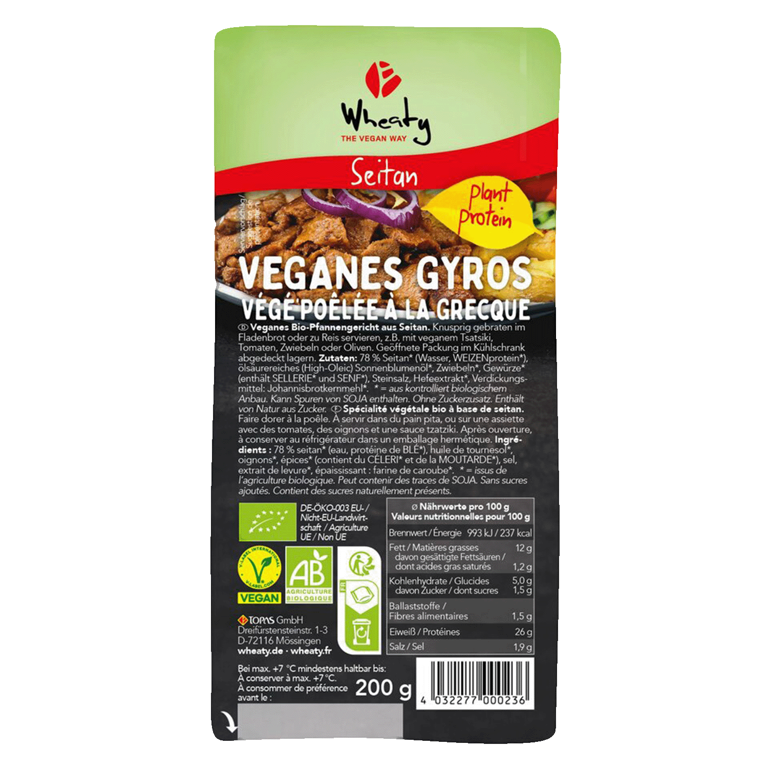 Veganes Gyros