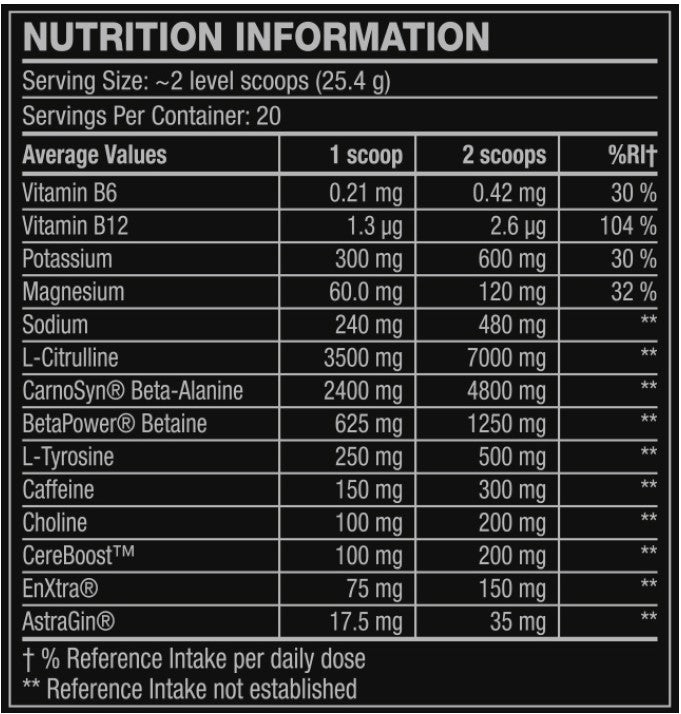 C4 Ultimate Pre-workout - 508 g