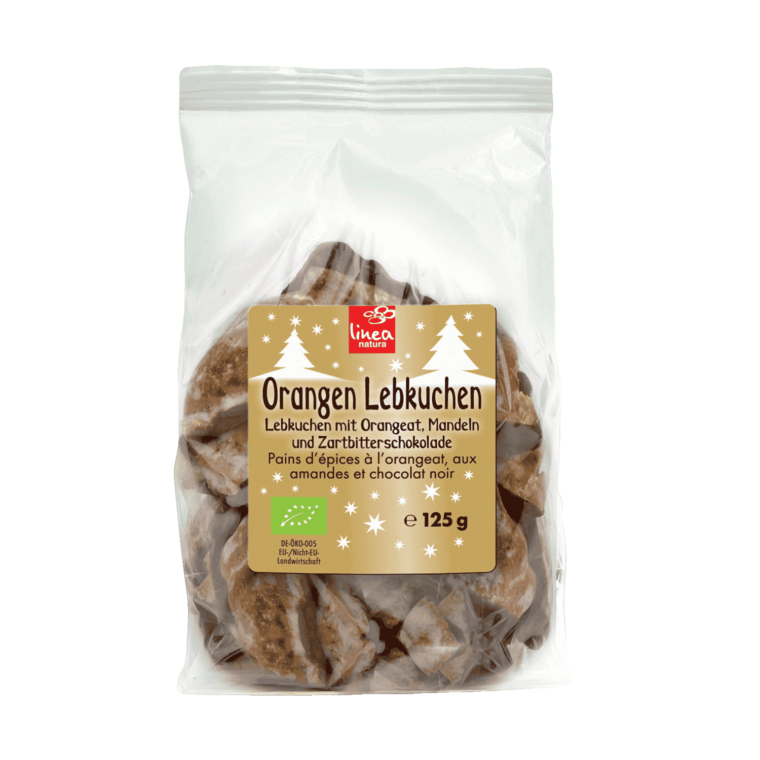 Orangen Lebkuchen mit Zartbitterschokolade