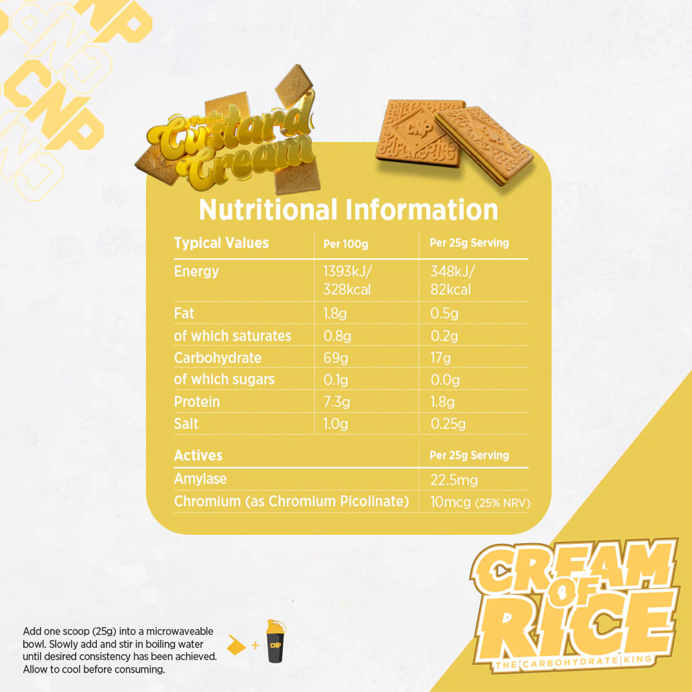 CNP Cream Of Rice - 2000 g